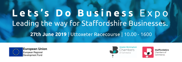 We’re delighted to be exhibiting at The Let’s Do Business Expo!