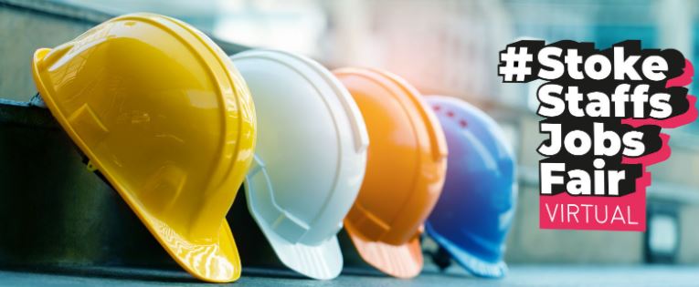 #StokeStaffsJobsFair - FREE Virtual Event